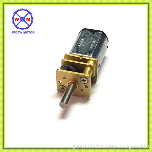 12mm metal gearbox low speed 6v small dc toy motor